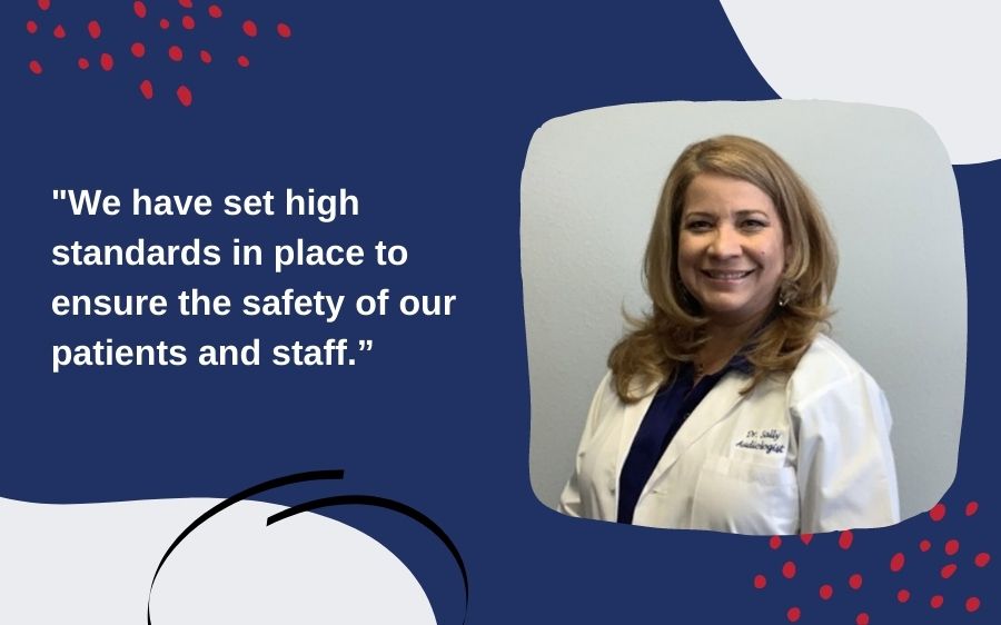 "We have set high standards in place to ensure the safety of our patients and staff.”
