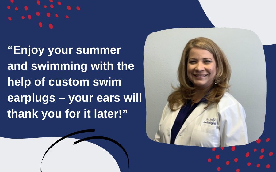 Enjoy your summer and swimming with the help of custom swim earplugs – your ears will thank you for it later!